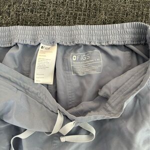 Figs Vapor Blue Yola Skinny Scrub Pants- XL